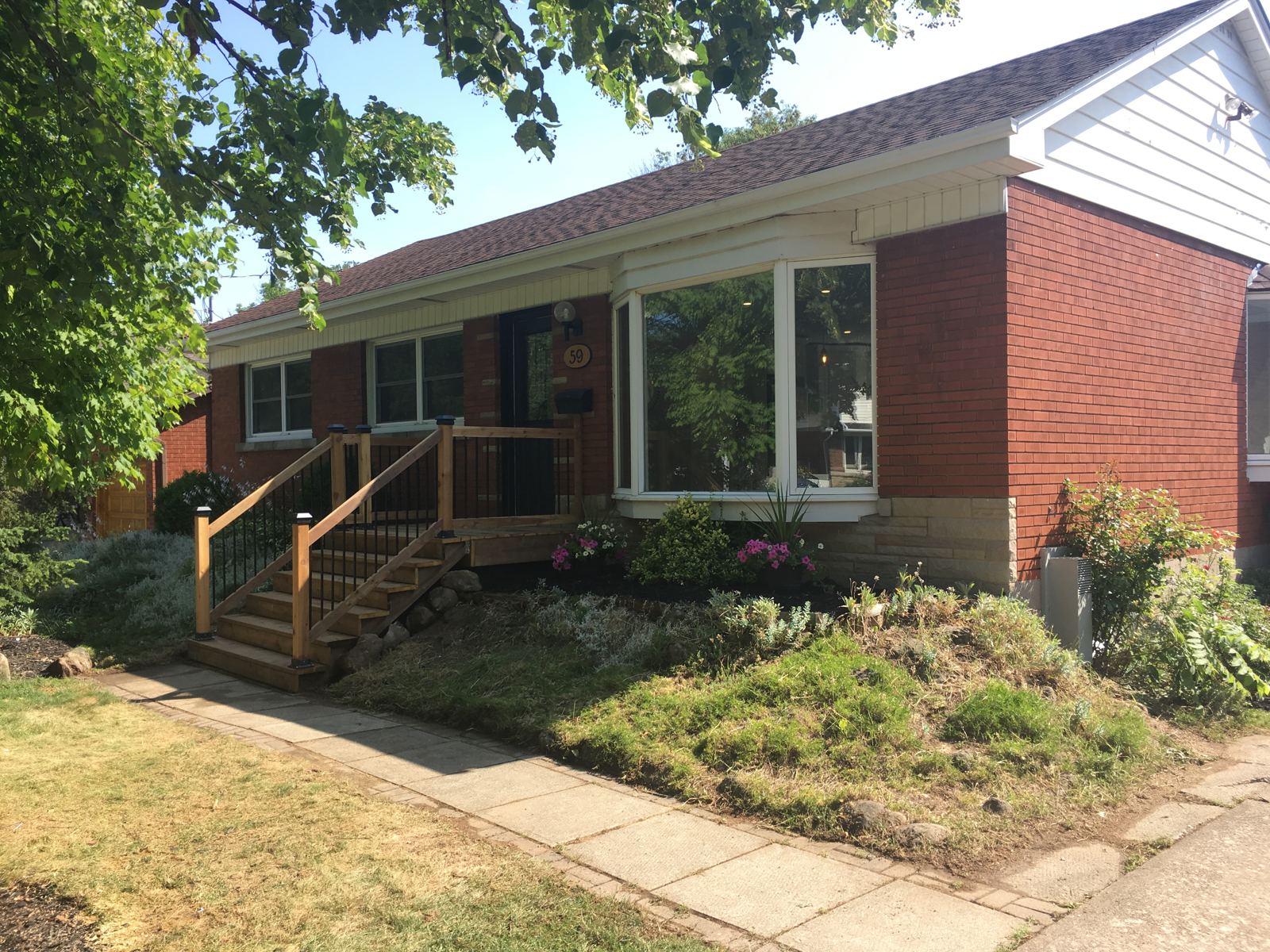 Battlefield Dr front exterior after renovation